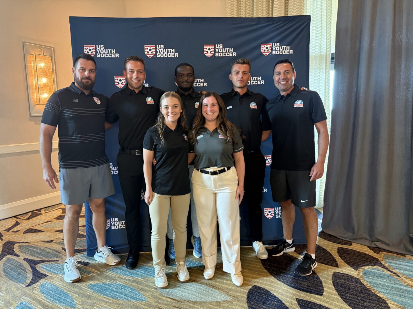 Indiana’s referee delegation at the 2025 USYS National Finals